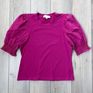 Love the Label Esme Tee Ruffle Sleeve Shirt